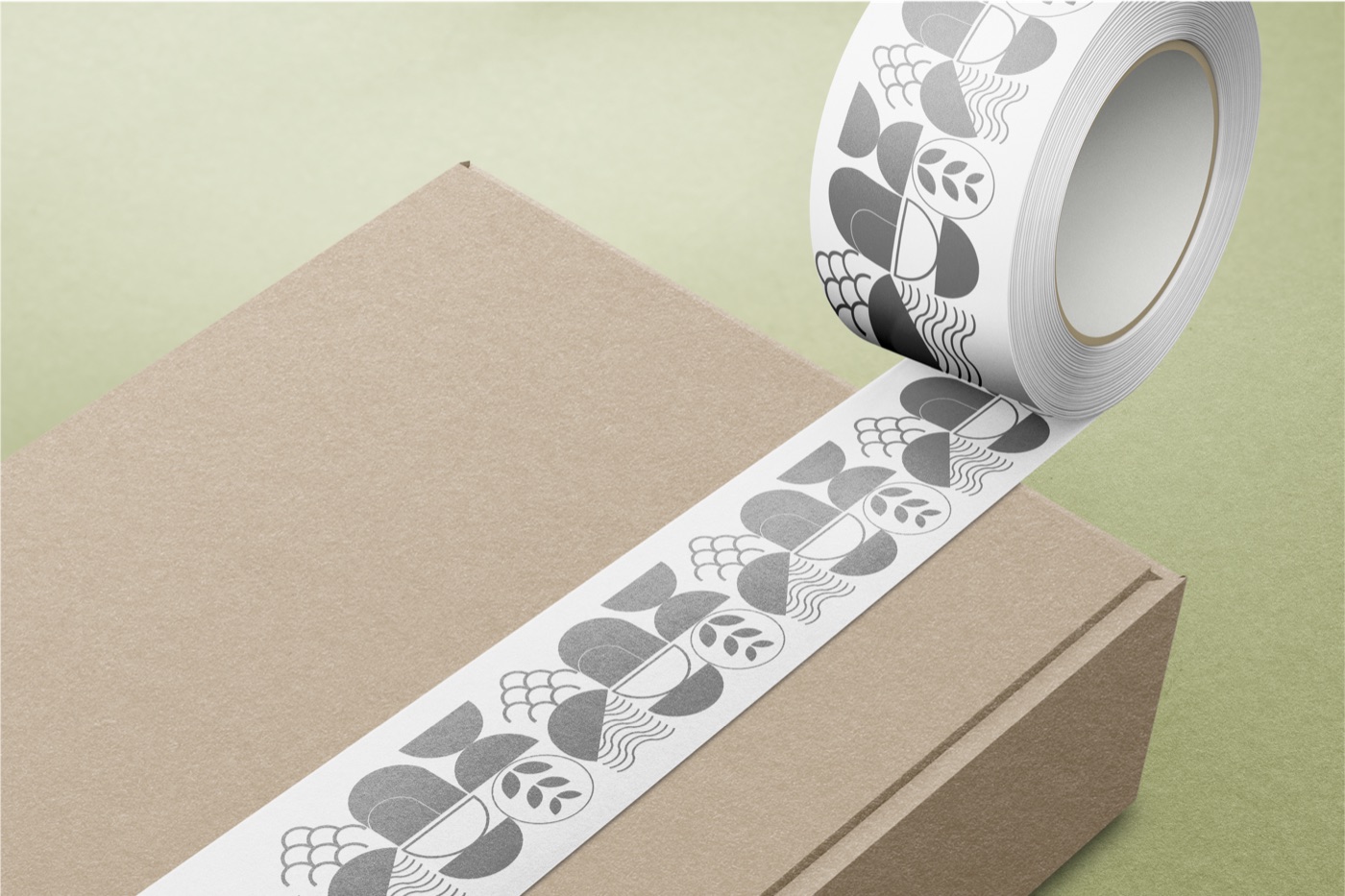 Rio botanical packaging pattern.
