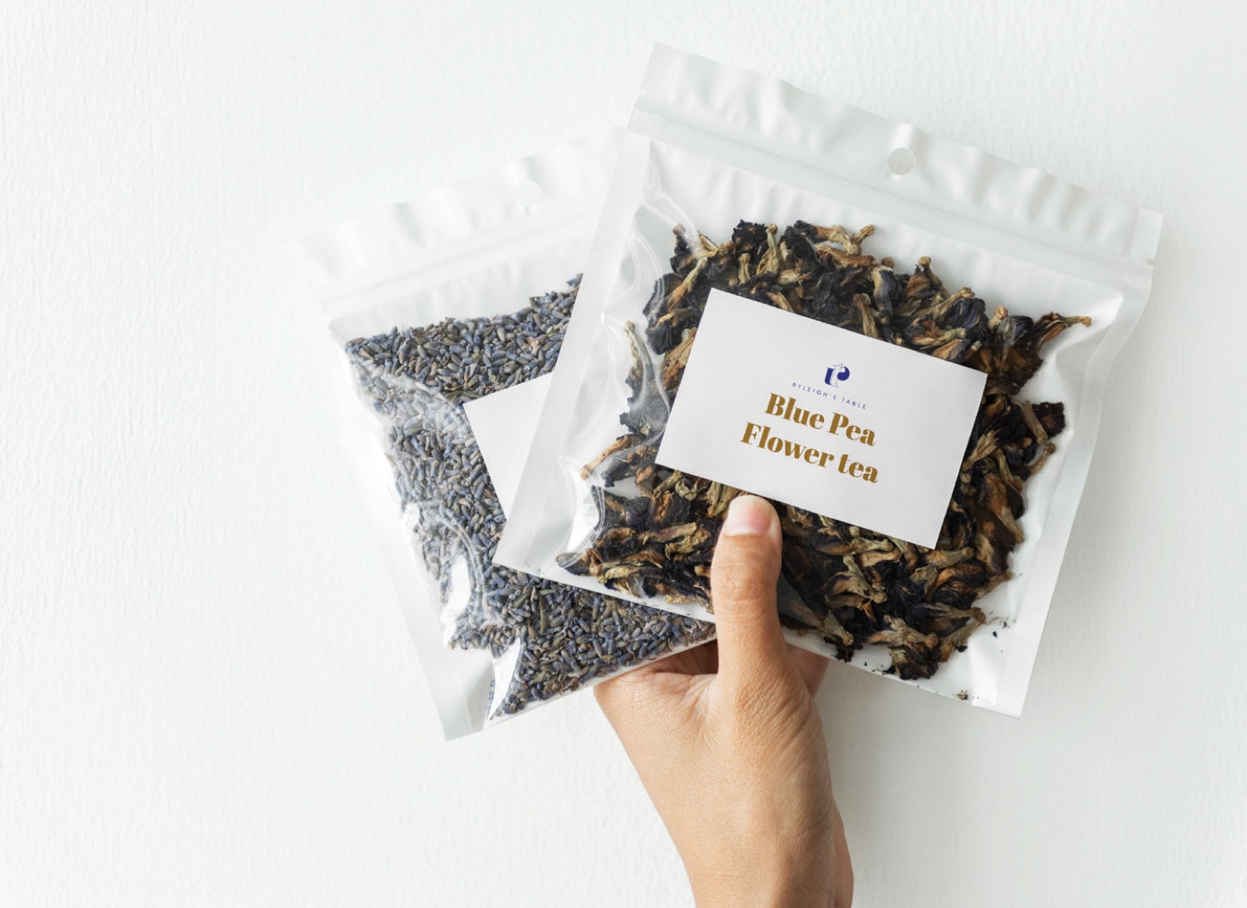 RT Wild Pea Flower Tea packaging.