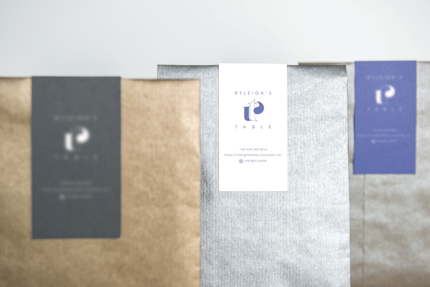 RT identity cards and paper samples.