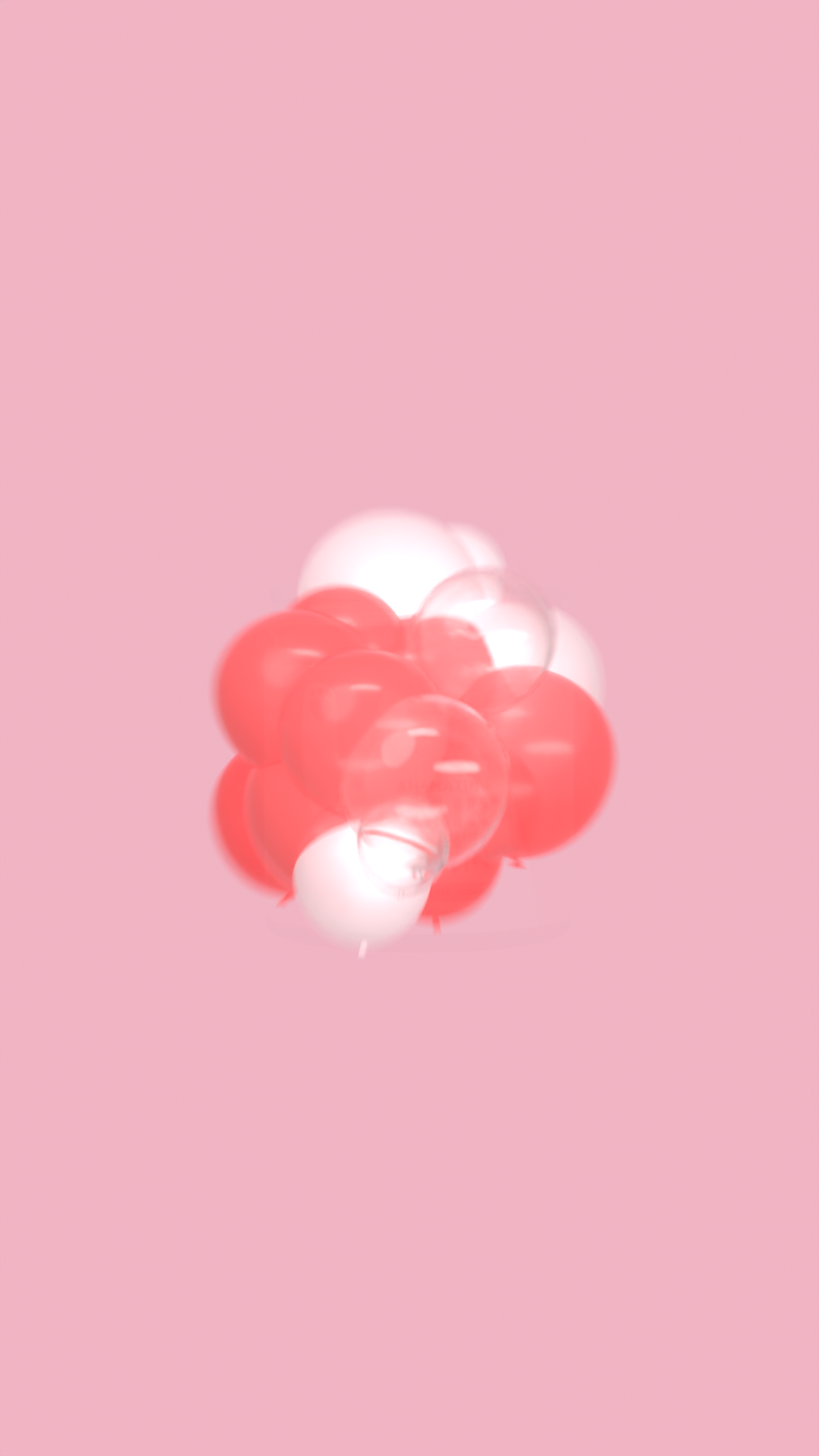 The transformation became a blurry cluster. I still couldn't see the balloons becoming a jar.